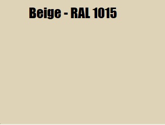 Betonzaunfarbe - beige - RAL 1015 - 4 Liter