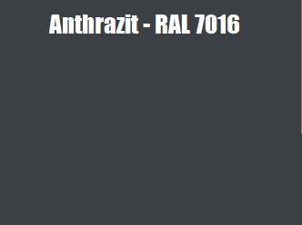 Betonzaunfarbe - anthrazit - RAL 7016 - 4 Liter