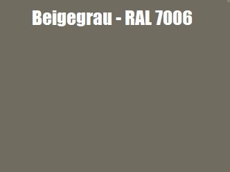 Betonzaunfarbe - beigegrau - RAL 7006 - 4 Liter