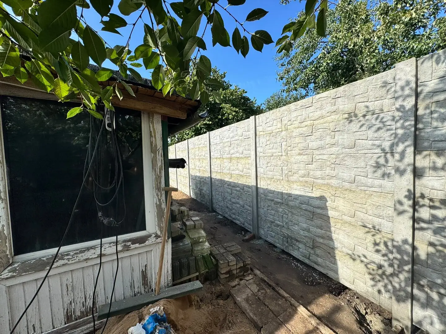 Betonzaun Bad Oldesloe