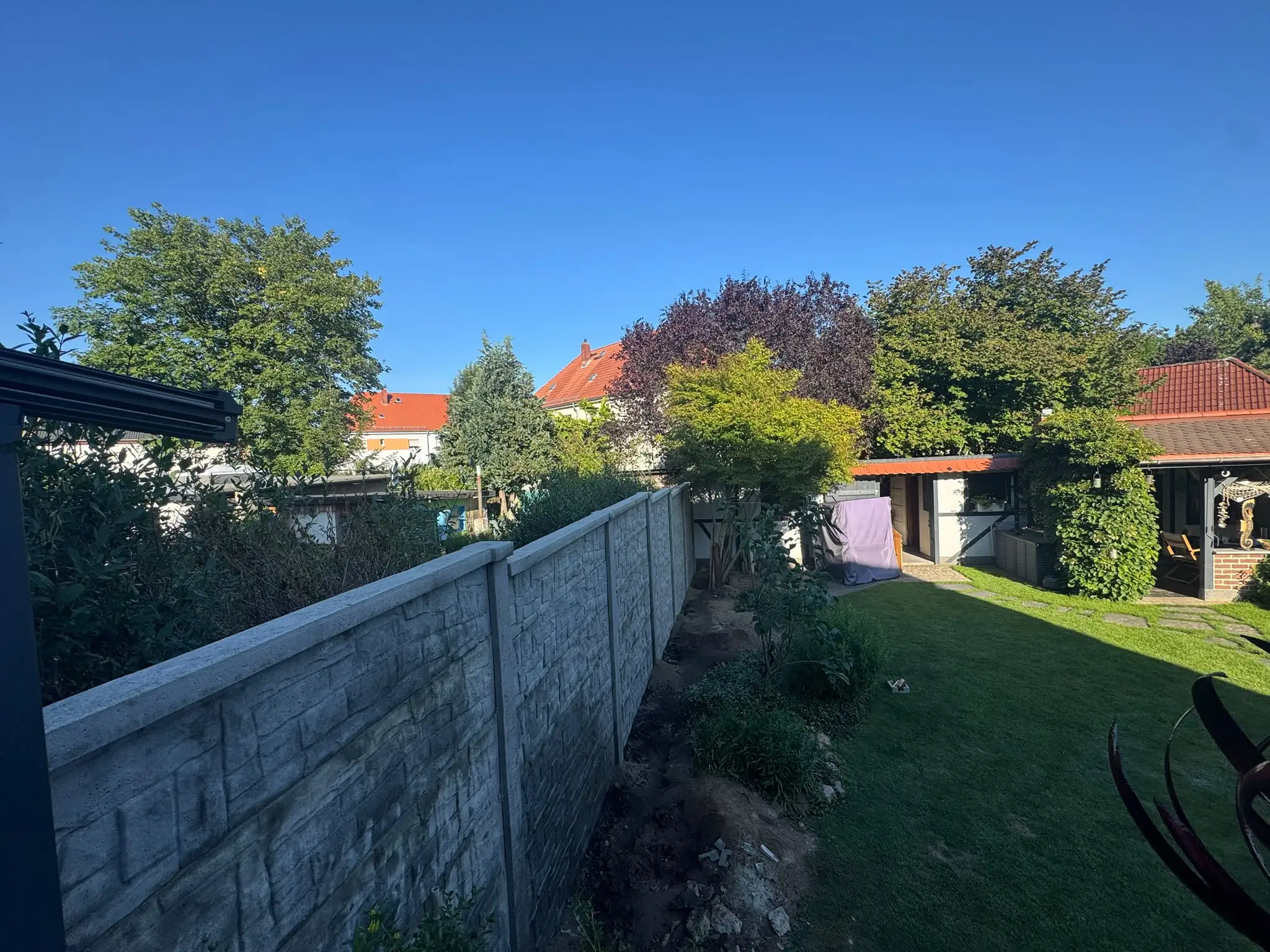 Betonzaun Böhlen