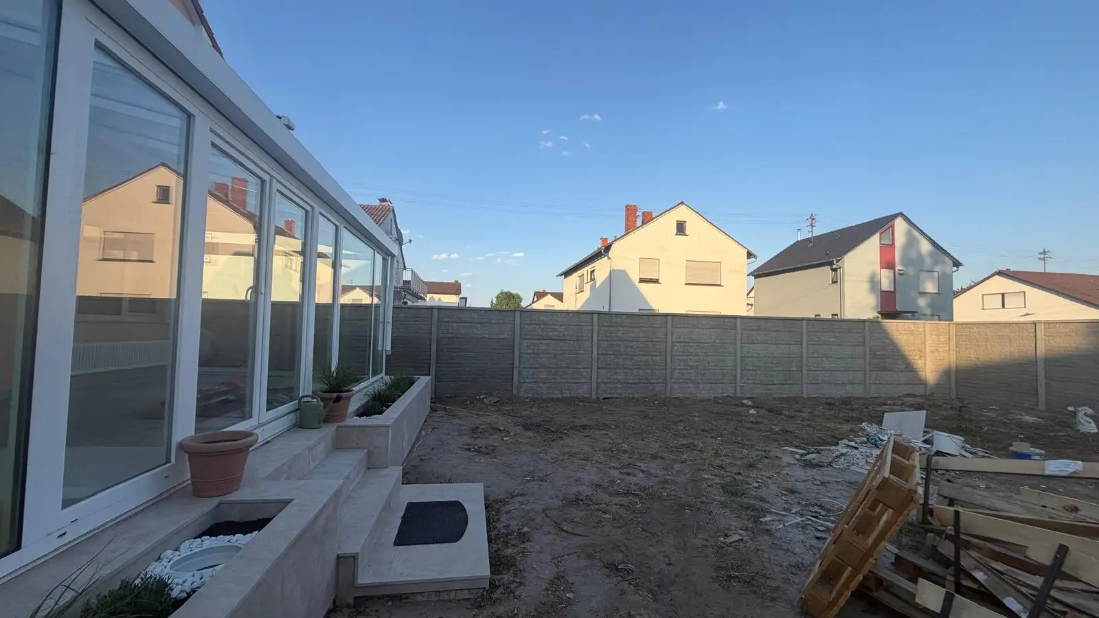 Betonzaun Böhl-Iggelheim